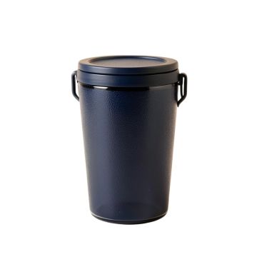 Oak Bridge Storage Canister With Lid - Navy