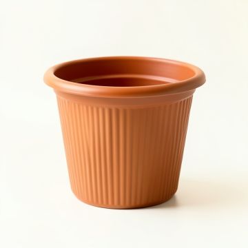 Birch Branch Empty Planter - Terracotta (synthetic illustration; no displayed measurements)