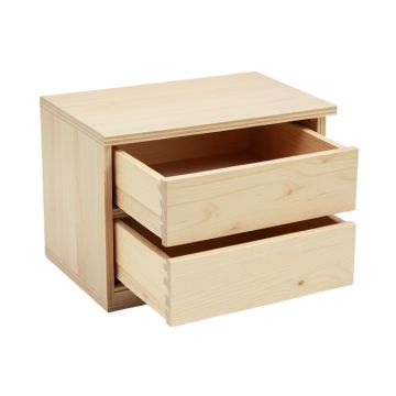 Alder Dell Under-Desk Drawer Unit - Beige