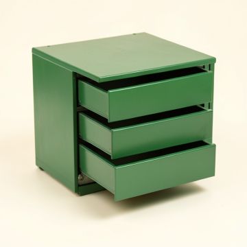 Maple Arc Small-Parts Storage Drawer Cabinet (synthetic illustration; no displayed measurements)