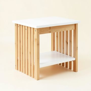 Dawn Arc Small Writing Desk - White (synthetic illustration; no displayed measurements)