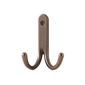 Esquire Double Wall Mounted Robe Hook