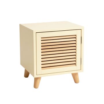 Alder Field Nightstand - Cream