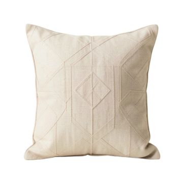 Spruce Arc Filled Accent Pillow - Beige
