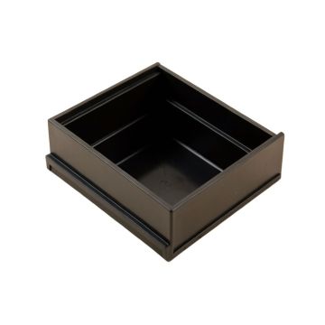 Aspen Branch Empty Pantry Drawer Organizer Insert - Black