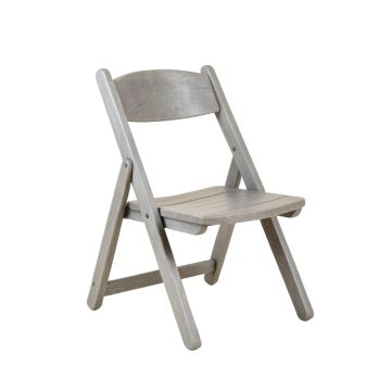 Hazel Canyon Folding Outdoor Chair - Gray