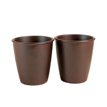 Thruxton 2 - Piece 100 % Iron Statue Planter Set