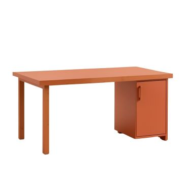 Glen Dale Empty Workshop Workbench - Terracotta