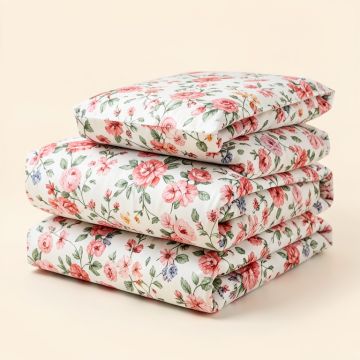 Ali Reversible Floral Cotton 7 Piece Comforter Set (synthetic illustration; no displayed measurements)