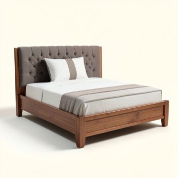 Eclectica Tufted Upholstered Standard Bed (synthetic illustration; no displayed measurements)