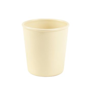 Sage Bend Empty Candle Holder - Cream