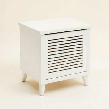 Brook Bridge Nightstand - White (synthetic illustration; no displayed measurements)