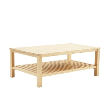 Summit Bluff Coffee Table - Ivory (synthetic illustration; no displayed measurements)