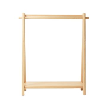 Shore Arc Empty Garment Rack - Beige
