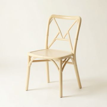 Brook Dell Dining Chair - Cream (synthetic illustration; no displayed measurements)
