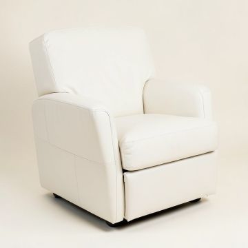 Peretsman Faux Leather Manual Recliner (synthetic illustration; no displayed measurements)
