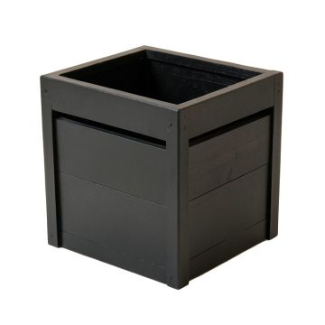 Stone Branch Closed Garden Compost Bin - Black