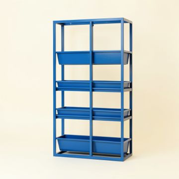 Stone Crest Empty Vertical Garden Frame - Blue (synthetic illustration; no displayed measurements)