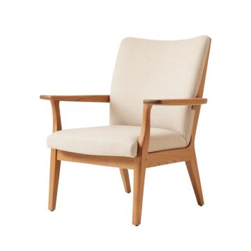 Antwerpen 35.5 '' Wide Linen Wingback Chair