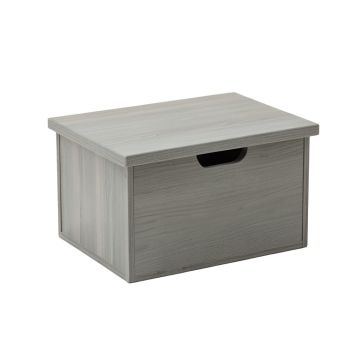 Olive Arc Low Toy Storage Unit - Gray