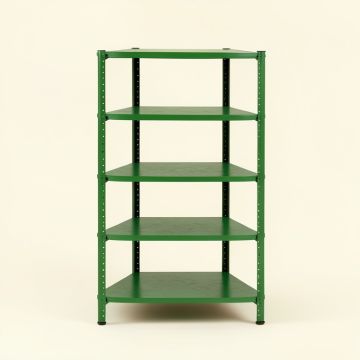 Sage Brook Empty Seed-Starting Shelving Unit Without Lights - Green (synthetic illustration; no displayed measurements)