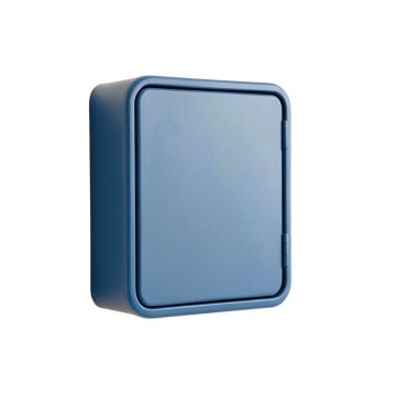Glen Dale Wall-Mounted Entry Cabinet - Blue
