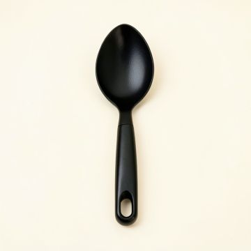 Rowan Crossing Cooking Spoon - Black (synthetic illustration; no displayed measurements)