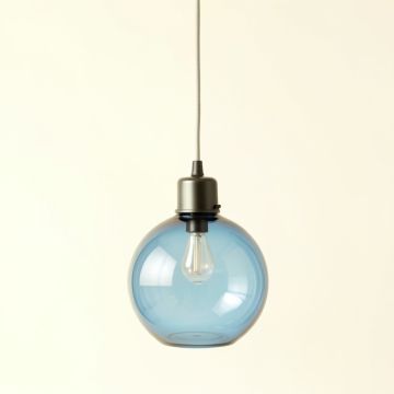Briar Brook Pendant Light Suspended From One Plain Cable - Blue (synthetic illustration; no displayed measurements)