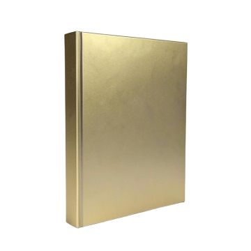 Liska Single Gold/Gray Paper Metallic Gold Book