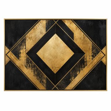 Gold Diamond Graphic Art