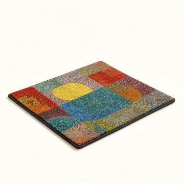 Sharpsburg Welcome Kingdom 30 '' X 18 '' Non-Slip Outdoor Door Mat (synthetic illustration; no displayed measurements)