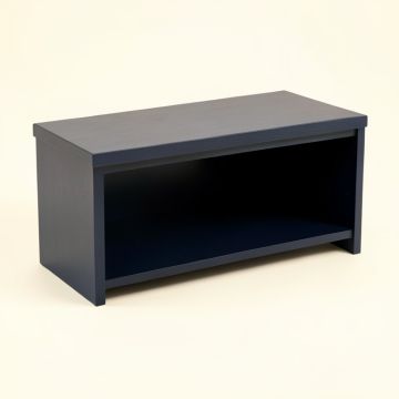 Field Crest Shoe Storage Bench - Navy (synthetic illustration; no displayed measurements)