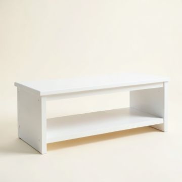 Olive Canyon Indoor Bench - White (synthetic illustration; no displayed measurements)