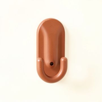 Glen Bridge Wall-Mounted Robe Hook - Terracotta (synthetic illustration; no displayed measurements)