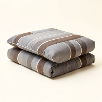 Malad Striped Print Comforter Set (synthetic illustration; no displayed measurements)