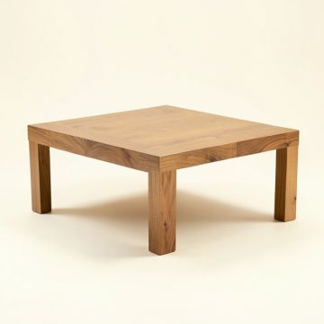 Dermont Solid Wood Coffee Table (synthetic illustration; no displayed measurements)