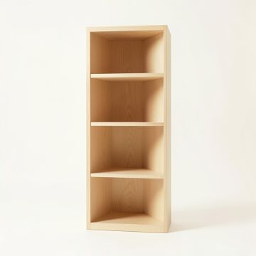 Stone Bluff Narrow Cubby Tower - Beige (synthetic illustration; no displayed measurements)
