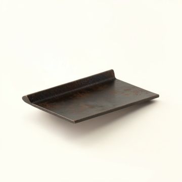 Lux And Hum Industrial Shelf Bracket With Lip (synthetic illustration; no displayed measurements)