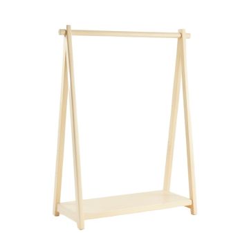 Ridge Crest Empty Garment Rack - Ivory (synthetic illustration; no displayed measurements)