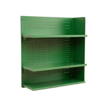 Pine Crest Empty Wall-Mounted Tool Organizer Panel - Green