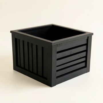 Hazel Falls Empty Furniture-Style Litter Enclosure - Black (synthetic illustration; no displayed measurements)