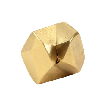 Geometric Brass 3 1/2 '' Center To Center Bar Pull (synthetic illustration; no displayed measurements)