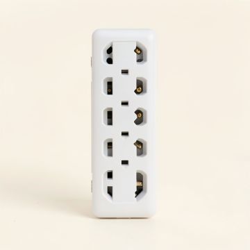 8-Outlet Surge Protector Power Strip (synthetic illustration; no displayed measurements)