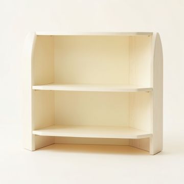 Dawn Crest Desktop Shelving Unit - Cream (synthetic illustration; no displayed measurements)