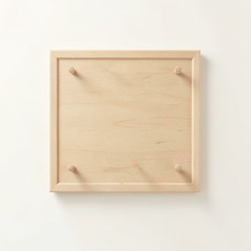 Alder Brook Empty Wall-Mounted Tool Organizer Panel - Beige (synthetic illustration; no displayed measurements)