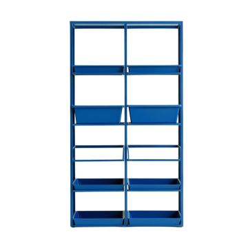 Vale Bluff Empty Vertical Garden Frame - Blue