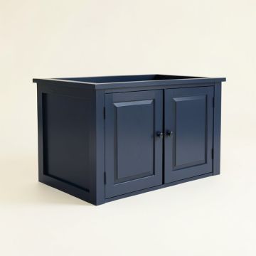 Lake Falls Empty Furniture-Style Litter Enclosure - Navy (synthetic illustration; no displayed measurements)