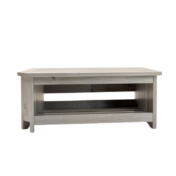 Elm Brook Shoe Storage Bench - Gray