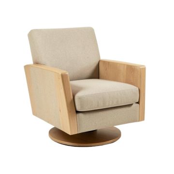 Bodily 58 '' Wide Swivel Armchair