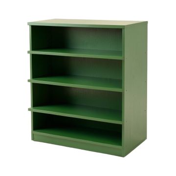 Linden Edge Desktop Shelving Unit - Green (synthetic illustration; no displayed measurements)